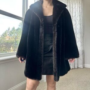 VTG Faux Fur Coat